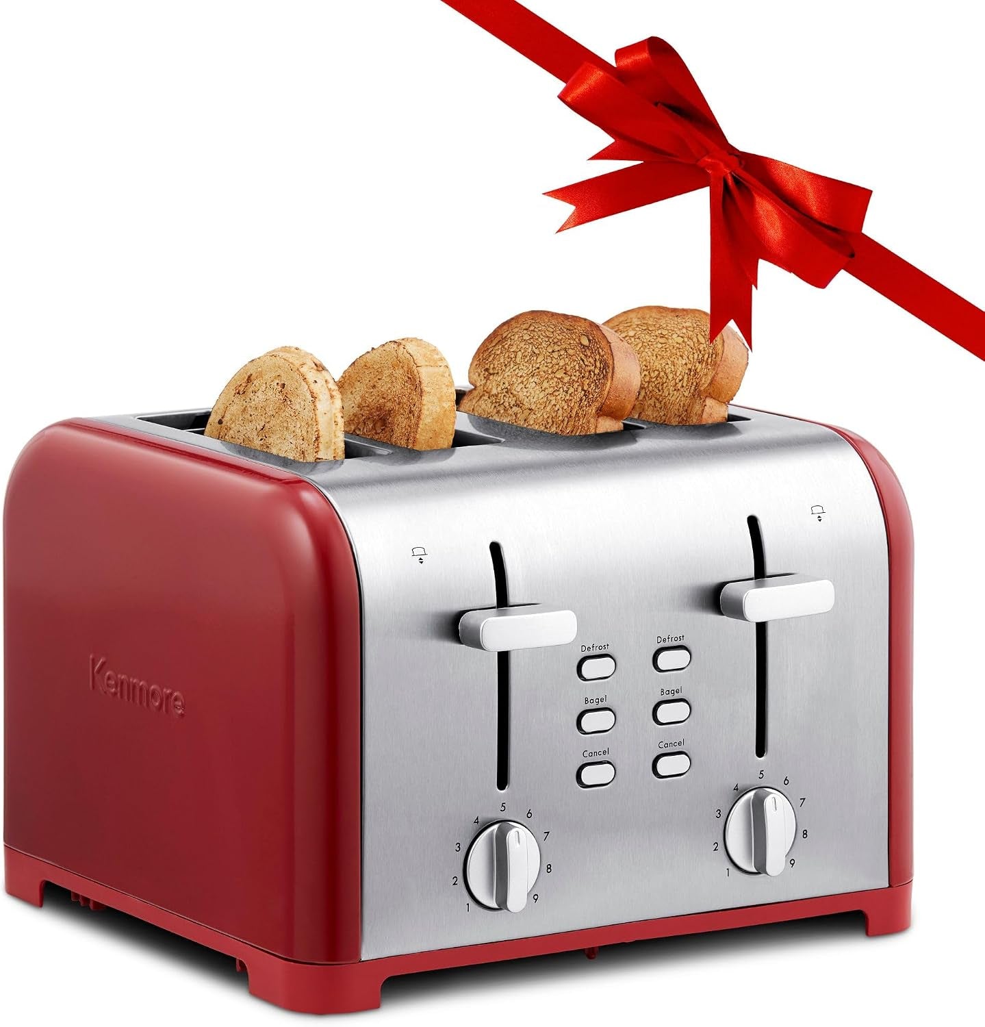 kenmore-40604-4-slice-toaster-with-dual-controls-in-red