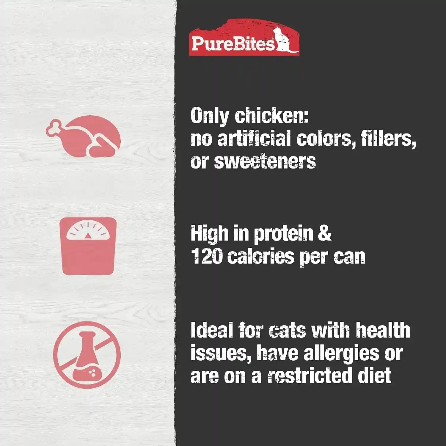 purebites-100-pure-chicken-pate-cat-treat-2-5oz-can-only-1-ingredient-case-of-12