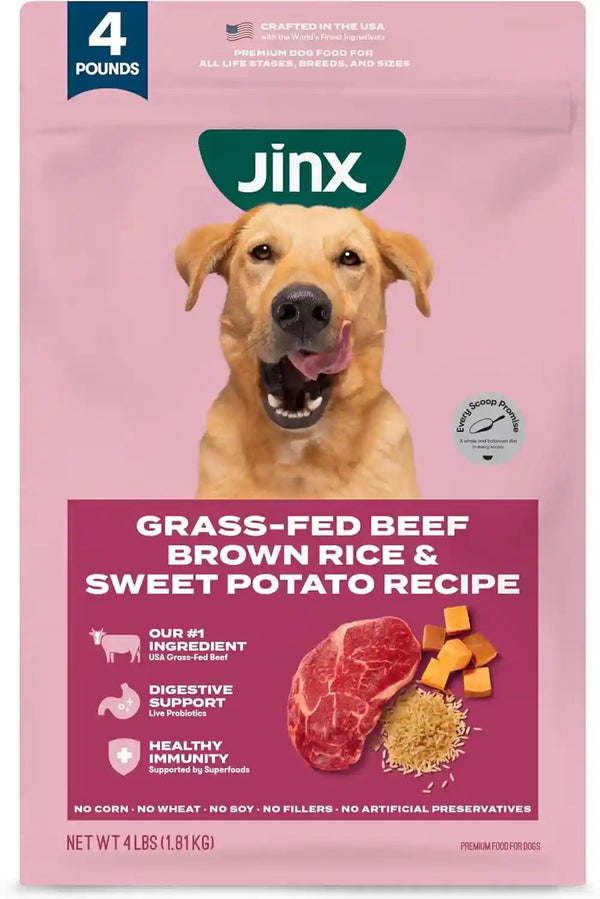 Jinx Dry Dog Food - Real Salmon, Brown Rice & Sweet Potato, 4Lb | Premium Kibble for Digestive Support & Healthy Immunity - No Fillers, All Lifestages (Puppy, Adult & Senior), Breeds & Sizes21
