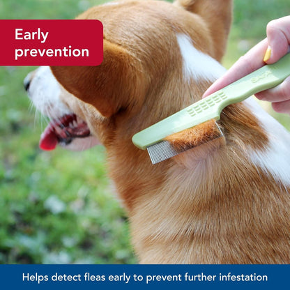 Coastal Pet Safari Double Row Comb - Helps Dry Skin - for Flea Prevention and Detection in Pets with Short and Long Hair3