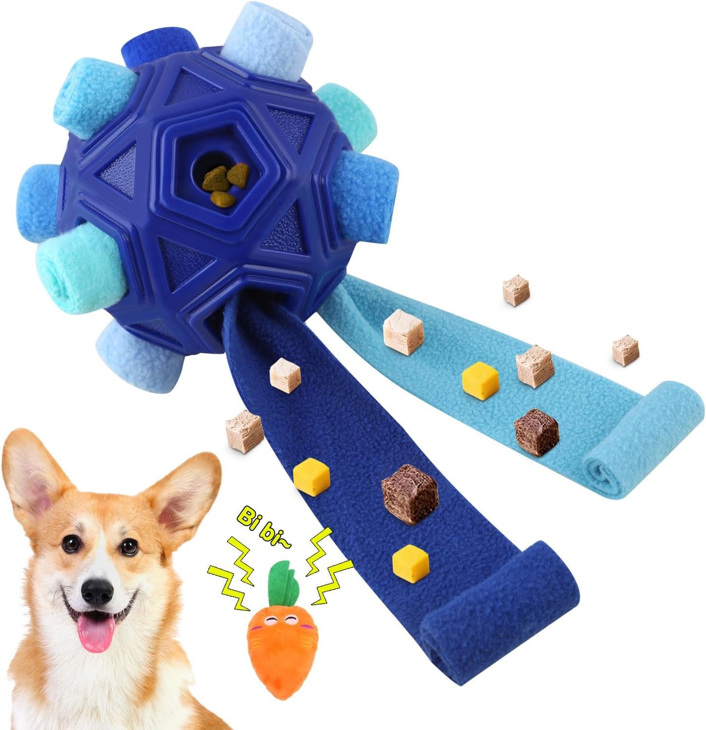 dog-snuffle-ball-interactive-puzzle-dog-toys-encourage-natural-foraging-skills-slow-feeder-for-training-and-stress-relief-cloth-strip-hiding-food-dog-toys-with-squeaky-carrot-toy-for-any-size