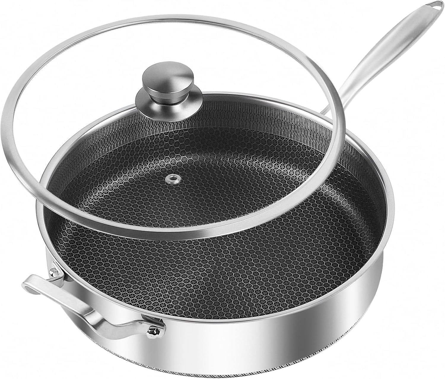 frying-pans-nonstick-wih-lid-non-stick-tri-ply-stainless-steel-saute-pan-8-quarts-large-saute-pan-13-5-inch-induction-cooking-pan-dishwasher-and-oven-safe-pfoa-free