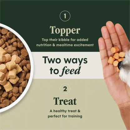 Instinct Freeze Dried Mixers, Dog Food Toppers, Gut Health, 5.5 Oz. Bag6