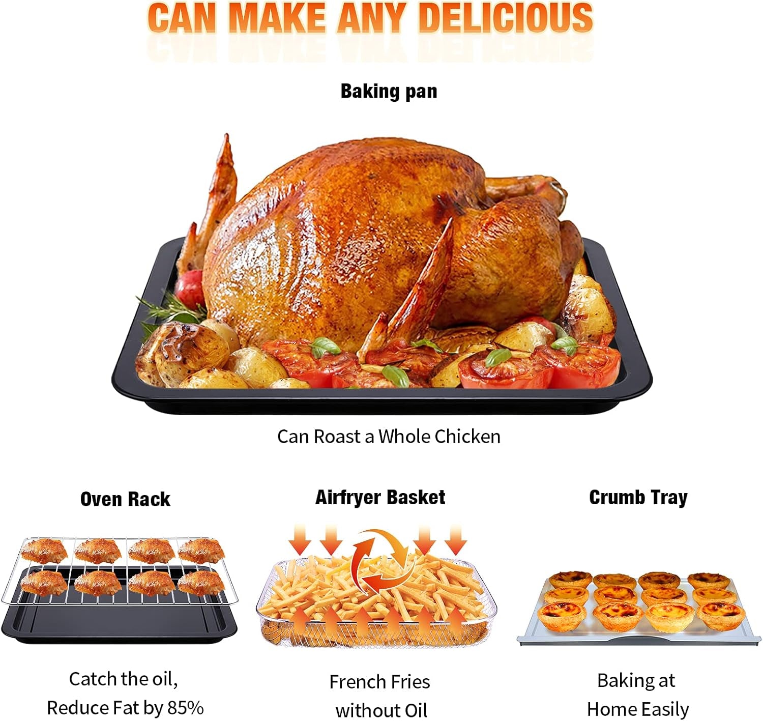 air-fryer-toaster-oven-26-qt-large-airfryer-convection-countertop-oven-combo-with-easy-bake-roast-broil-warm-6-slice-toast-7-in-1-functions-3-layers-with-4-accessories-stainless-steel