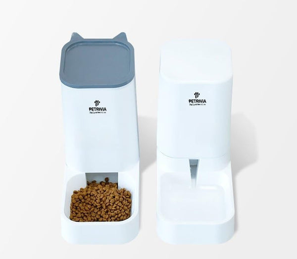 Automatic Pet Feeders Automatic Dog Food and Water Dispenser Water Dispenser for Dogs Gravity Water Dispenser Cat Feeders Automatic Cat Food Dog Water and Food Dispenser Gravity Pet Water Dispenser3