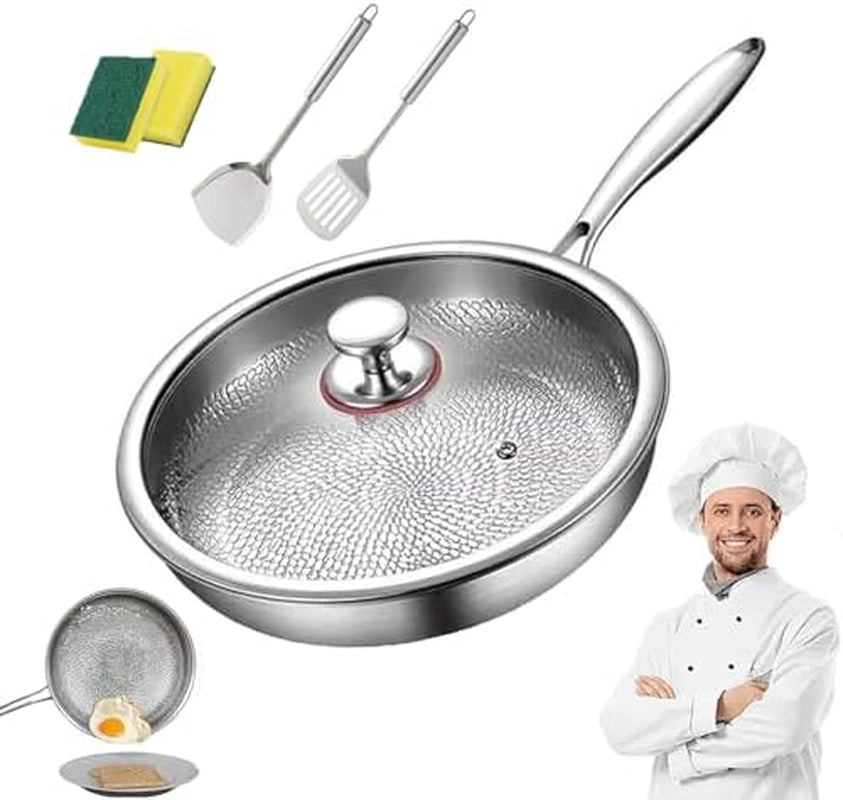 titanium-pan-with-lid-100-pure-titanium-hammered-pans-pro-for-cooking-non-stick-titaniums-frying-pans-ultra-durable-scratch-resistant-perfect-for-every-cooktop-with-lid-11-02-in