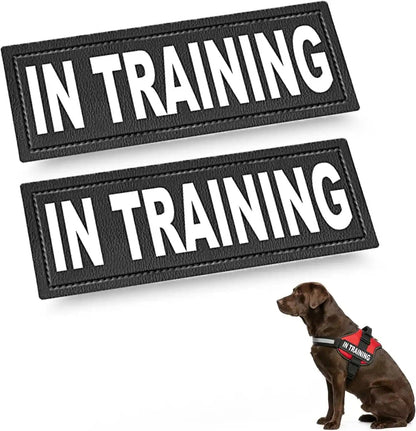 Industrial Puppy Emotional Support Dog Patch, Reflective XS 1 X 2.75 in | Clear Visibility, Durable Vest Patches for Identification, Compatible with Hook & Loop Vest Gear - XS 1X2.75 Inch13
