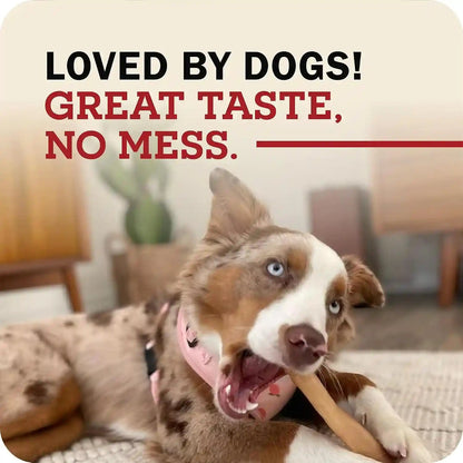 Redbarn Pet Products All-Natural Large 12" Beef Collagen Sticks for Dogs - Long Lasting Low-Odor Alternative to Traditional Rawhide & Bully Sticks - Supports Healthy Joints, Skin, & Coat - 3 Pack6