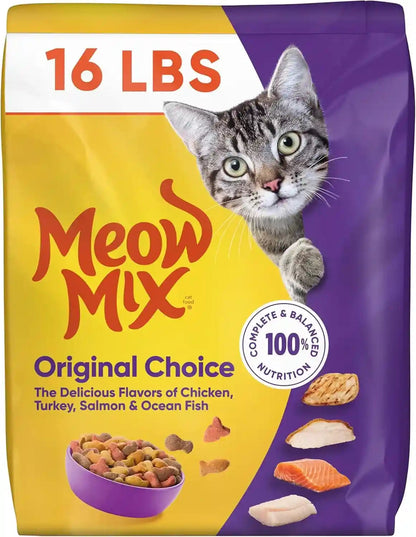 Meow Mix Original Choice Dry Cat Food, 6.3 Pound Bag12