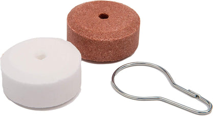 Lixit Salt and Mineral Treat Wheels for Rabbits Guinea Pigs and Other Small Animals (Pack of 2 Two Wheels with Hanger) (Salt and Mineral Set)1