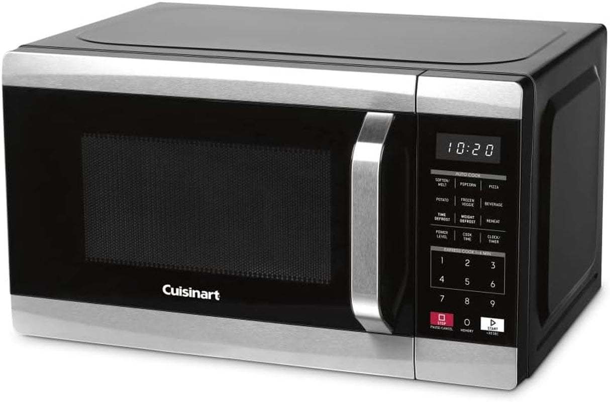 cmw-70-stainless-steel-microwave-oven-silver-cast-iron-double-burner-11-5l-x-19-5w-x-2-5h-silver