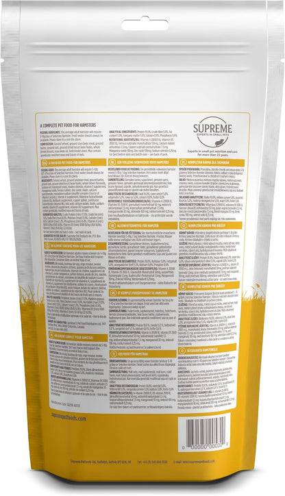 Supreme Petfoods Science Selective Hamster Foods, Brown,Natural,0.1 Kg2