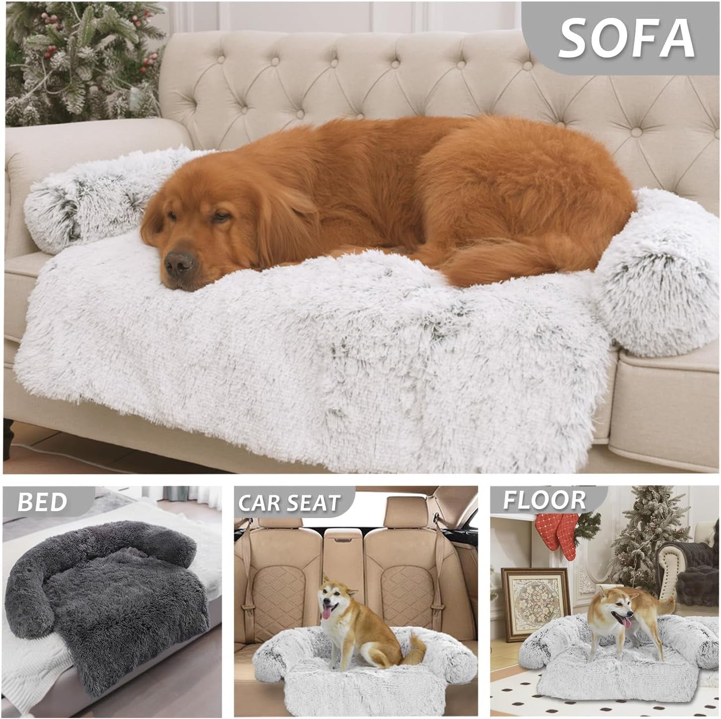 calming-dogs-cats-bed-mats-dog-pad-washable-removable-couch-cover-plush-long-fur-mat-for-pets-waterproof-lining-perfect-for-small-medium-and-large-dogs-and-cats-gradient-gray-36x31