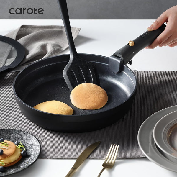 20Pcs Pots and Pans Set Non Stick, Detachable Handle Cookware Sets | Ultra Nonstick, Space Saving, Dishwasher & Oven Safe, Non-Toxic Kitchen/Apartment/Camping/Rv/ Traveling, Black3