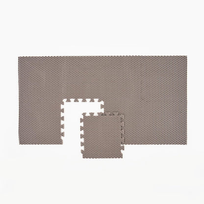 Mewtopia No-Gap Puzzle Cat Litter Box Mat – Seamless, Limitless Expandable, Extra Large(41.3"X21.6") Litter Trapping Mat, Urine & Waterproof, Detachable, Easy to Rinse, Vacuum.8