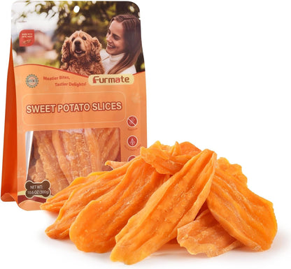 Dog Jerky Treats Duck Wrapped Orange Purple Sweet Potato, 10.6 Oz | Healthy Dog Snacks High Protein Low Fat, Soft Chews Eliminates Tears, Training Rewards Treats for Small Medium Large Breeds10