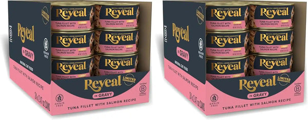 Reveal Fish & Chicken Variety in Gravy Wet Cat Food 12-Pack 2.47 Oz Cans | 100% Natural, High Quality Protein, Limited Ingredient, Grain Free, No Fillers, No Artificial Additives, No By-Products9