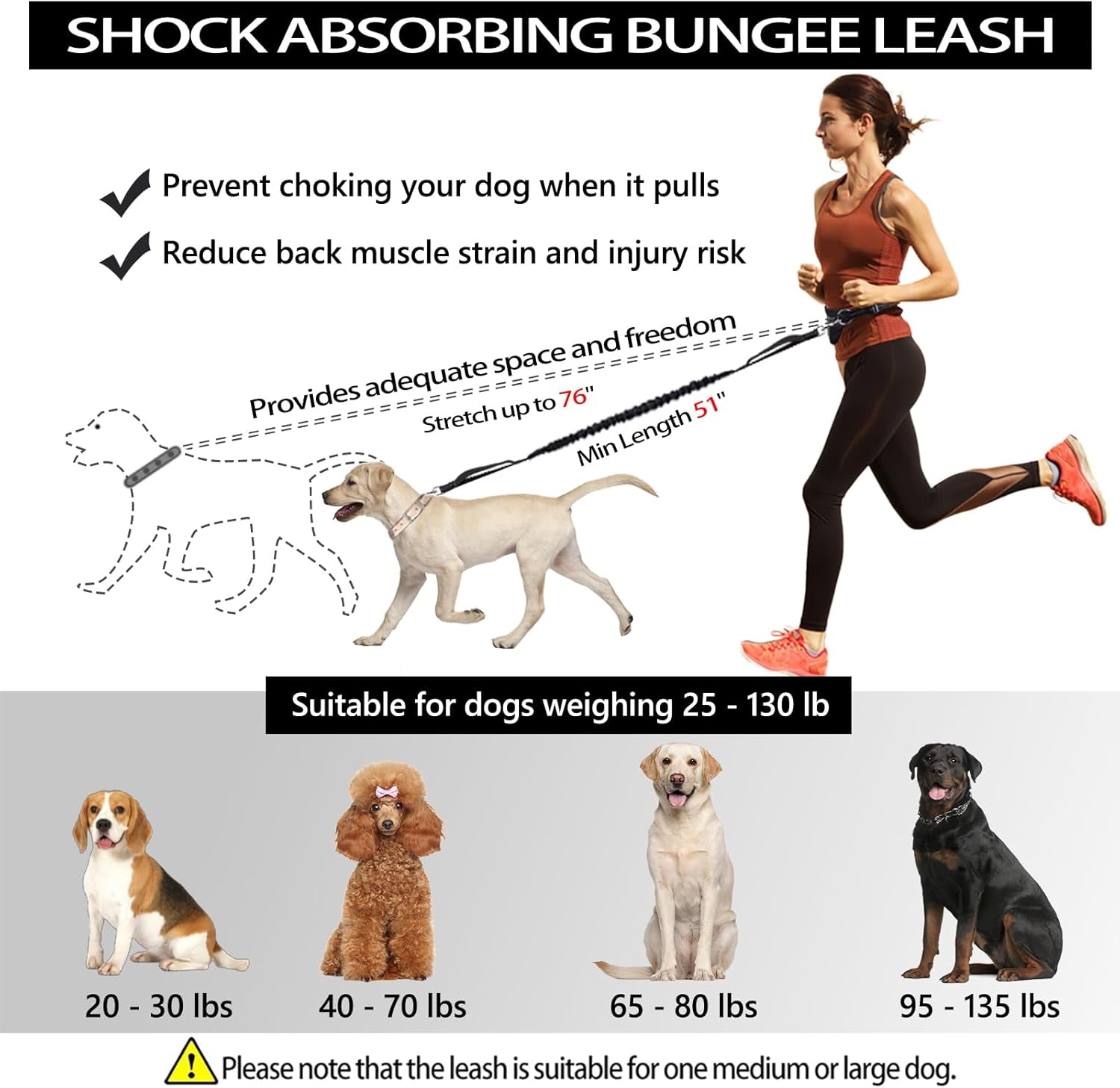 hands-free-dog-leash-waist-running-leash-with-zipper-walking-pouch-for-medium-large-dogs-dual-handle-and-retractable-bungee-for-training-jogging-hiking