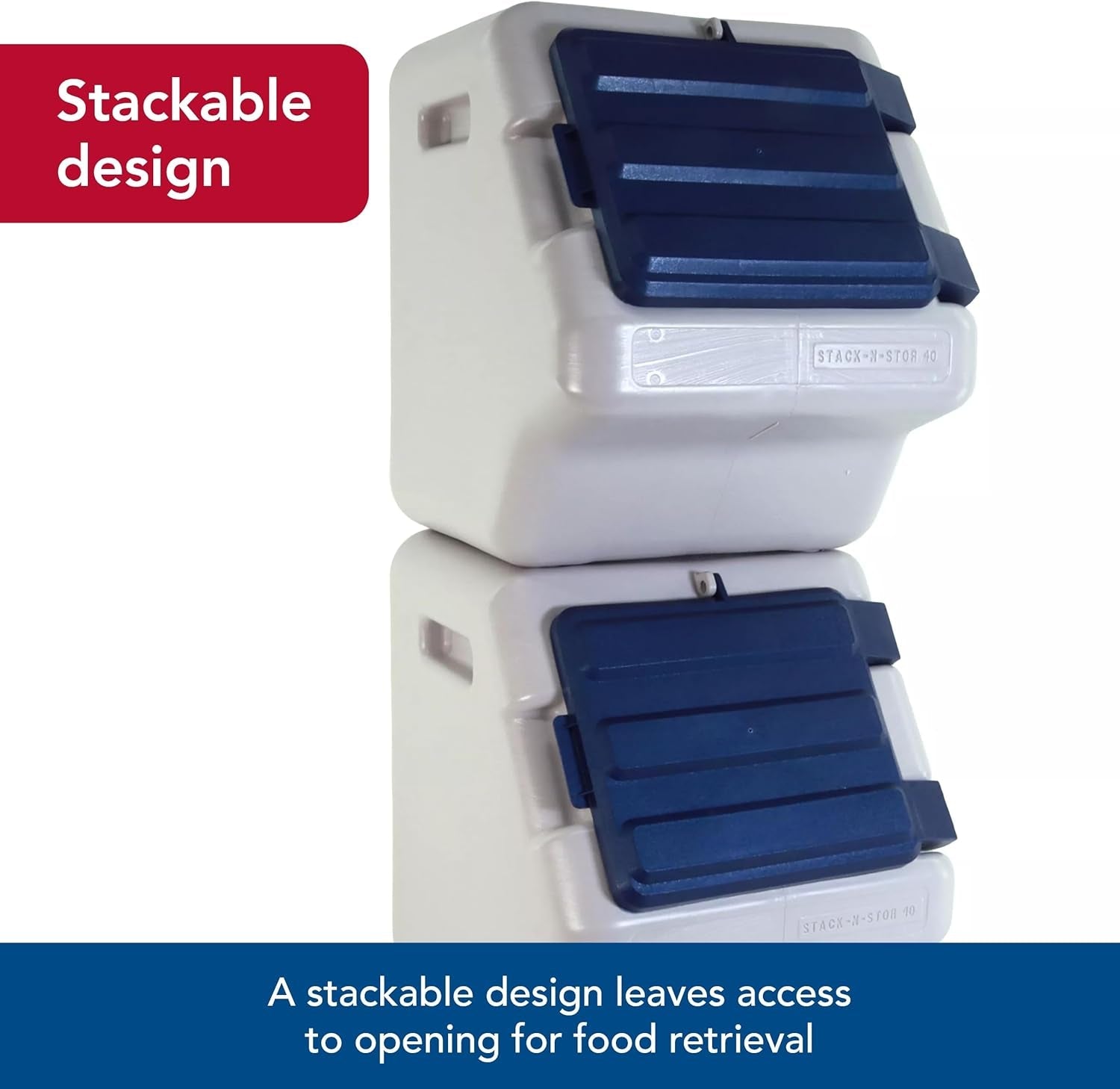 coastal-pet-bergan-stack-n-stor-food-storage-stackable-dog-cat-food-keeping-container-outdoor-vault-to-protect-from-pests-weather-durable-storage-bin-9-gallons