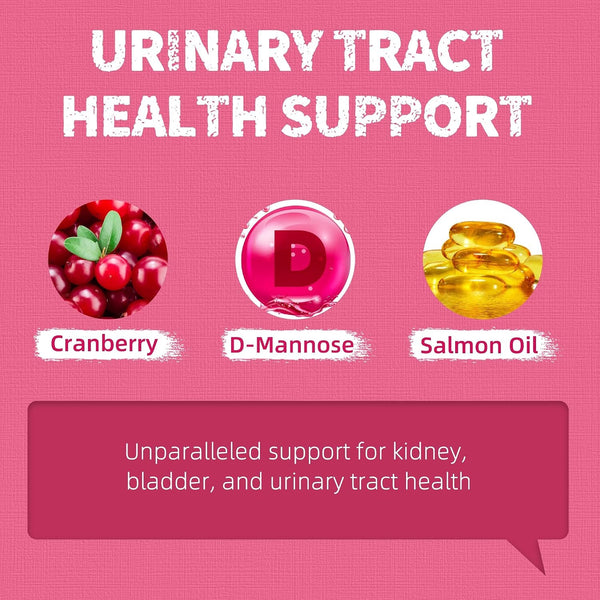 Just Try 13.4 OZ Urinary Tract Health Cat Treats for Indoor Cats, Cranberry & D-Mannose for Kidney Bladder and UT Support, Health Cat Supplement Crunchy Chews3