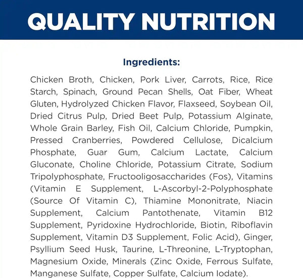 Hill'S Prescription Diet GI Biome Digestive/Fiber Care Wet Dog Food | #1 Veterinarian Recommended, Chicken & Vegetable Stew, 12.5 Oz. Cans, 12-Pack7