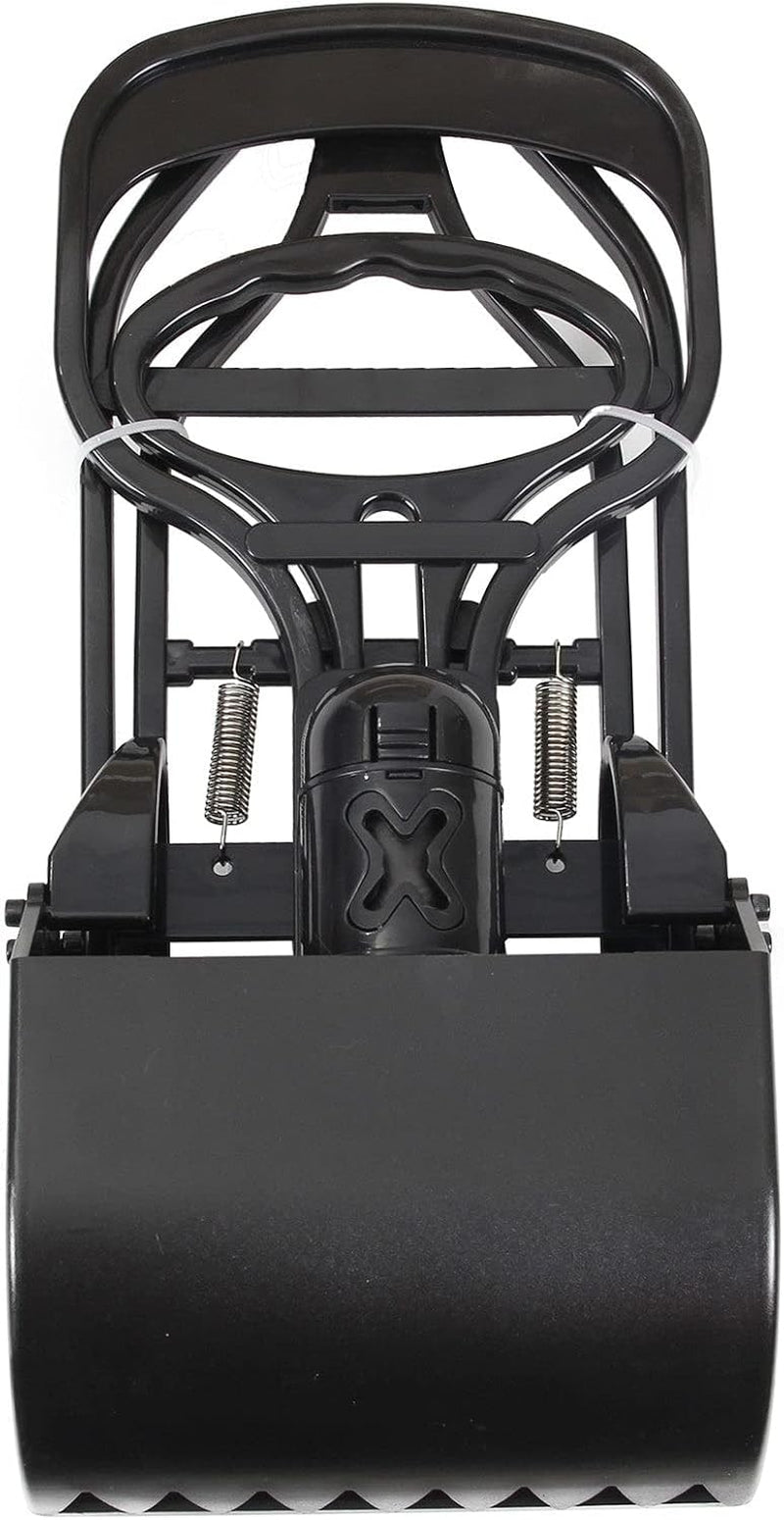 pet-life-®-mini-squeeze-n-scoop-travel-folding-collapsible-cat-and-dog-pooper-scooper-with-built-in-pet-wastebag-dispenser