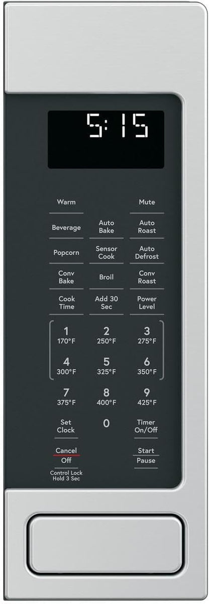 CEB515P2NSS Matte Collection Countertop Microwave Oven with 1.5 Cu. Ft. Capacity, Convection, 1000 Watts, 10 Power Levels, in Stainless Steel6