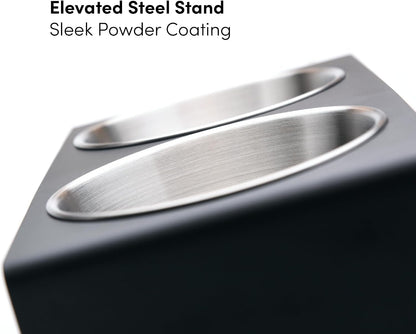 Xympo Elevated Pet Bowl, for Cats and Small Dogs5