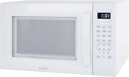 Microwave Oven 1000-Watts Countertop Compact with 9 Pre-Set Cooking Settings, Speed Defrost & by Weight, Electronic Control Panel and Glass Turntable, 1.5-Cu.Ft., White5