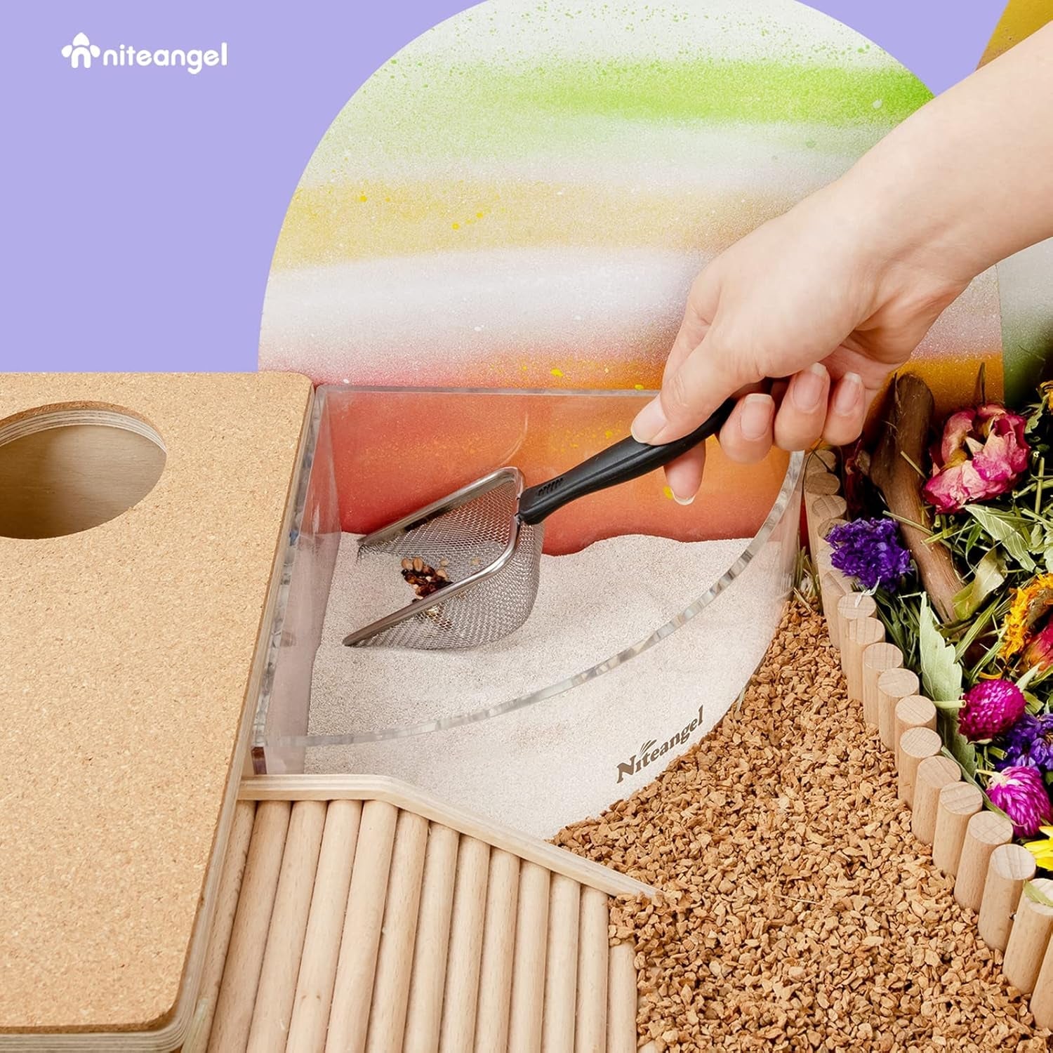 niteangel-hamster-sand-bath-scoop-can-removes-clump-waste-keeps-clean-sand-built-to-last-for-deeper-hygienic-clean-stainless-steel-fine-mesh-sand-sifter-for-niteangel-sandbath-fine-sand