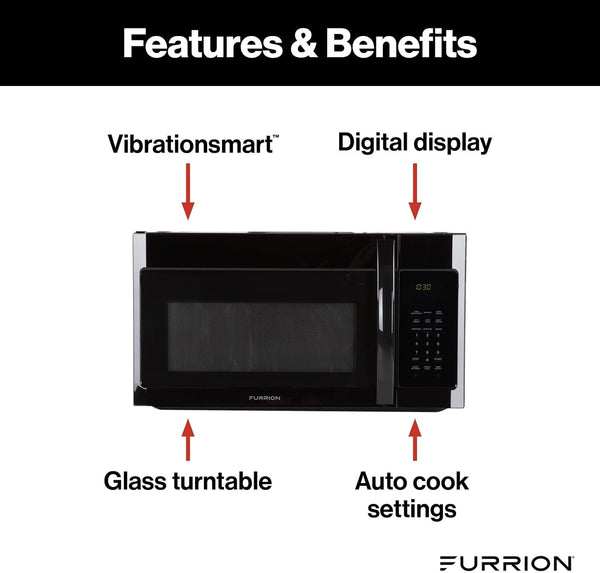® -  Over-The-Range Convection RV Microwave Oven - 1.7 Cu. Ft., Stainless Steel #FMCM15A-SS3