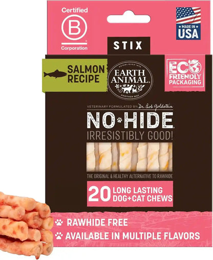 Earth Animal No Hide Stix - Rawhide Free Dog Chews Sticks 20 Count Chicken | Small Sticks Chicken Flavored Natural Rawhide Free Long Lasting Dog Chews - Treats for Small Dogs and Cats15