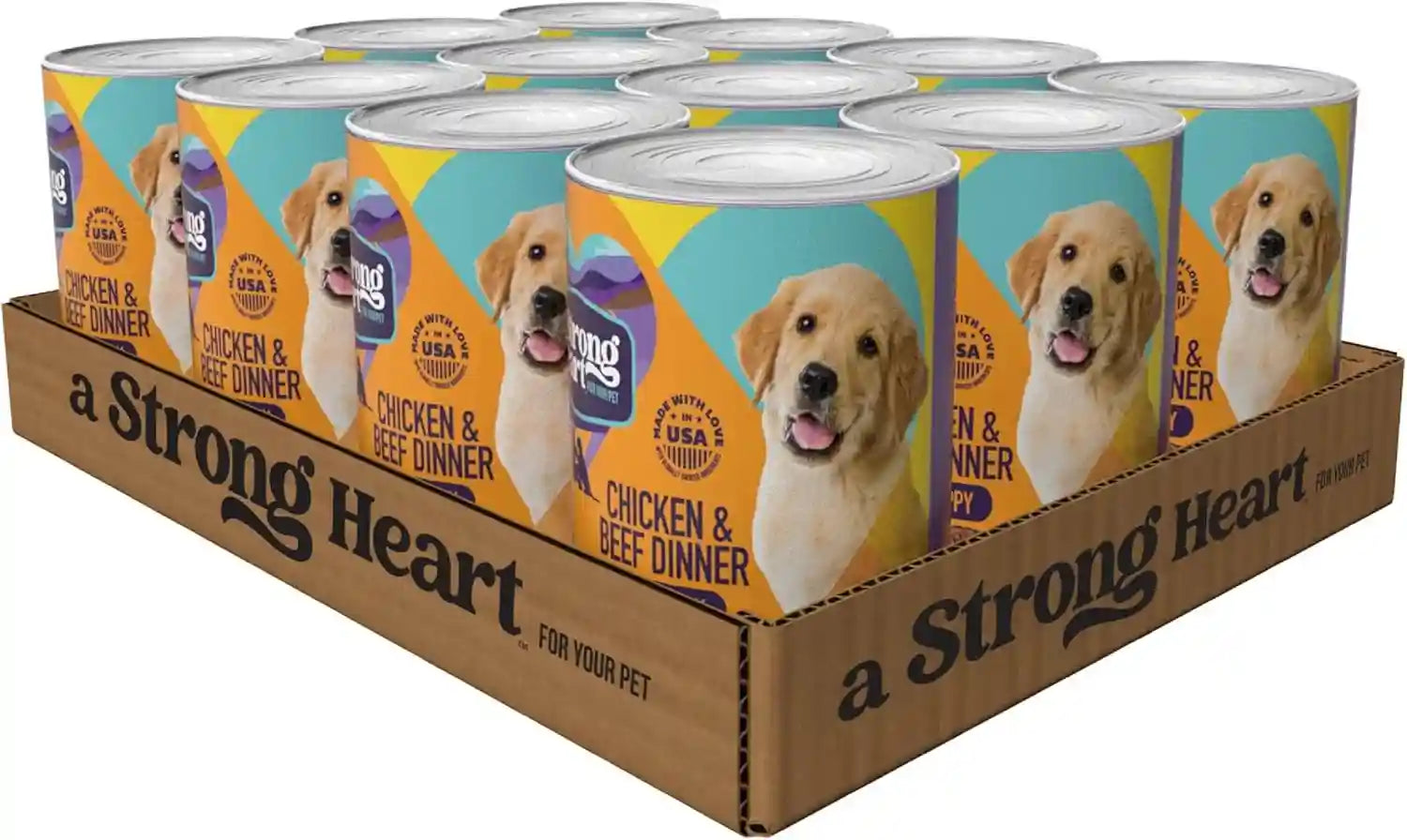 a-strong-heart-wet-dog-food-cuts-in-gravy-with-beef-13-2-oz-cans-pack-of-12-complete-balanced-all-life-stages-made-in-usa
