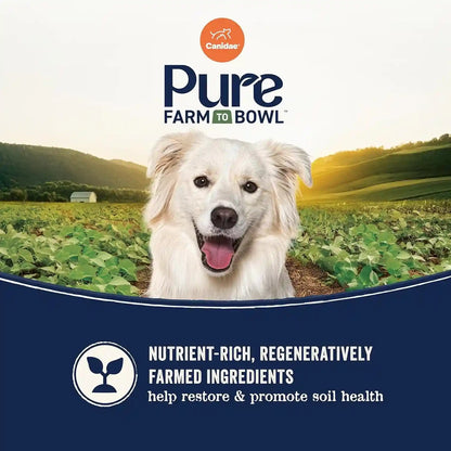 Canidae Pure Farm to Bowl Dry Dog Food - Balanced Nutrition for Adult Dogs - Limited Ingredient Formula - Grain, Wheat & Soy-Free - 22 Lb - Wild-Caught Salmon & Sweet Potato Recipe5