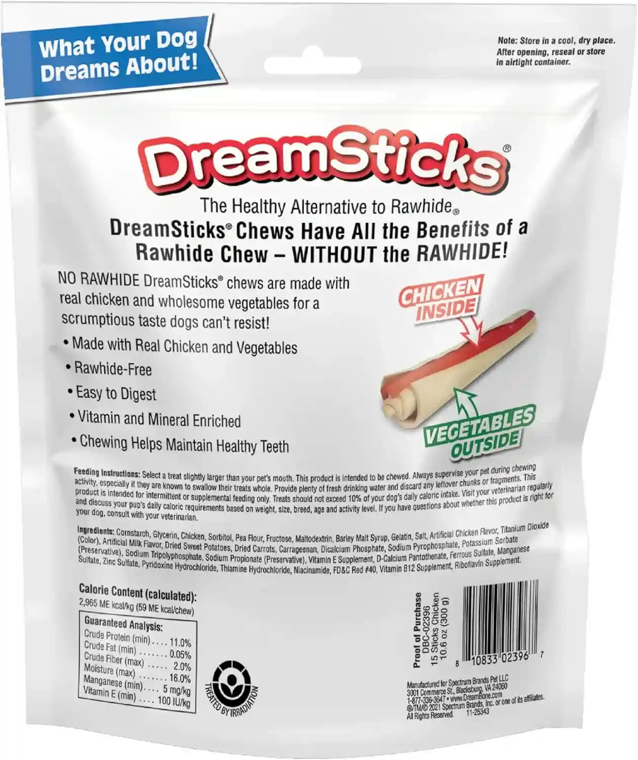 dreambone-chicken-wrapped-mini-stick-dog-treats-daily-rawhide-free-chew-digests-safely-and-completely-with-real-protein-chicken-and-veggies-15-count