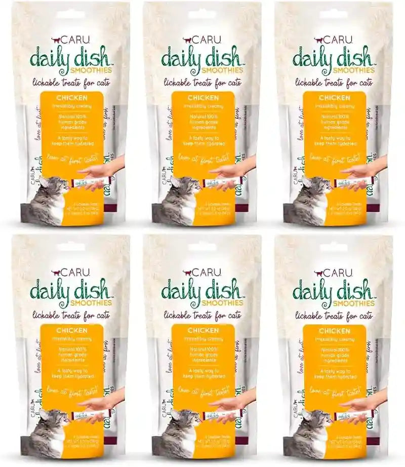 caru-daily-dish-tuna-flavored-cat-smoothies-0-5oz-tubes-4-pack