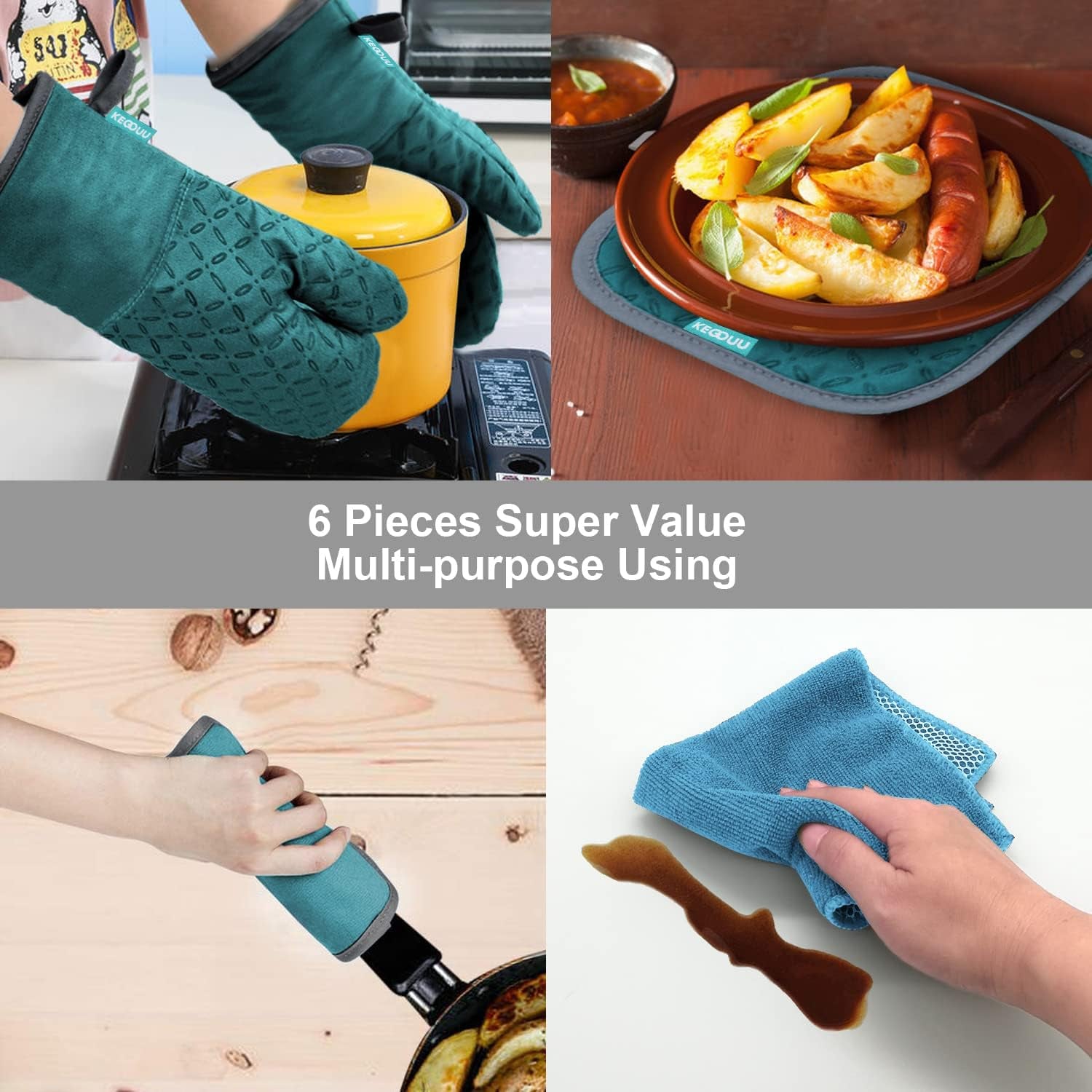 oven-mitts-and-pot-holders-6pcs-set-kitchen-oven-glove-high-heat-resistant-500-degree-extra-long-oven-mitts-and-potholder-with-non-slip-silicone-surface-for-cooking-lake-blue