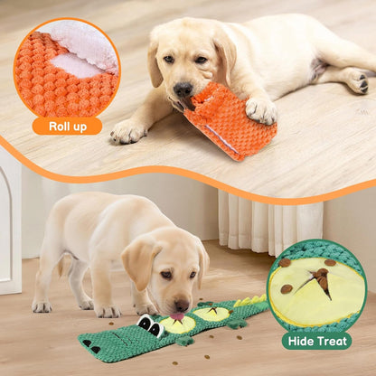 2 Pack Dog Toys for Aggressive Chewers - Interactive Dog Toys, Interactive Puppy Dog Chew Toys with Squeaker & No Stuffing Dog Puzzle Toy (Suitable for Small and Medium Dogs)6