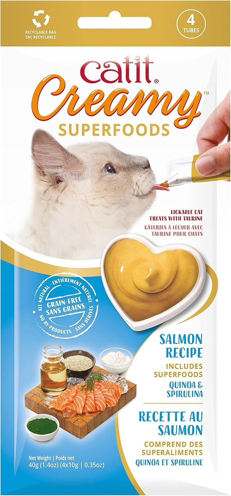 catit-creamy-superfood-lickable-cat-treat-hydrating-and-healthy-treat-for-cats-of-all-ages-lamb-with-quinoa-chia-4-pack