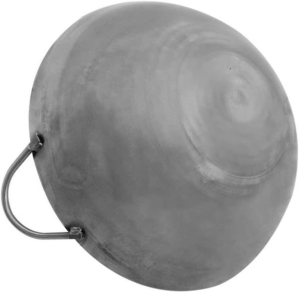 Carbon Steel Chinese Cantonese Style Wok Pan Frying Pan,24 Inch,Two Side Handle4