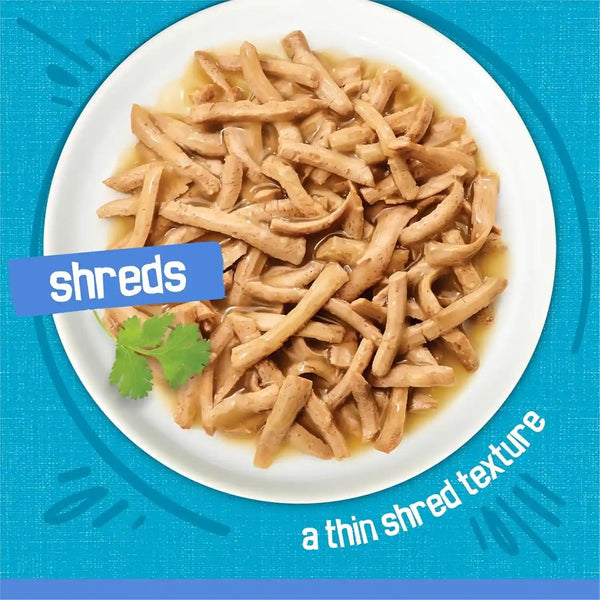 Purina Friskies Wet Cat Food, Shreds with Whitefish & Sardines in Sauce - (Pack of 24) 5.5 Oz. Cans4