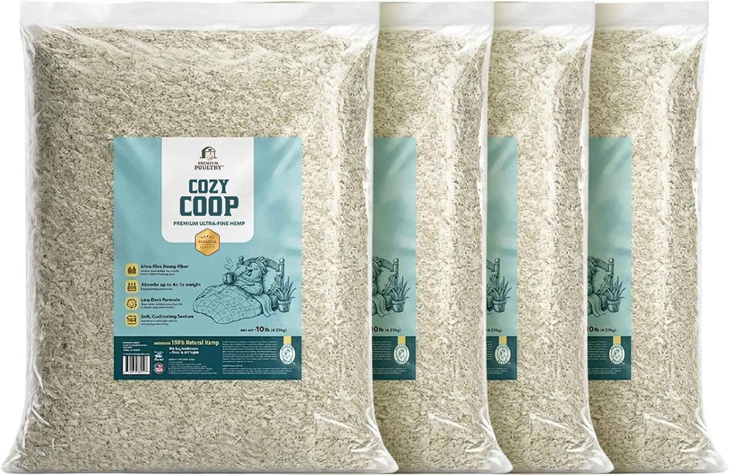 cozy-coop-siftable-no-dust-hemp-bedding-10lb-made-in-usa-super-fine-low-dust-highly-absorbent-reduces-coop-odor-ideal-for-deep-litter-nesting-boxes-brooders