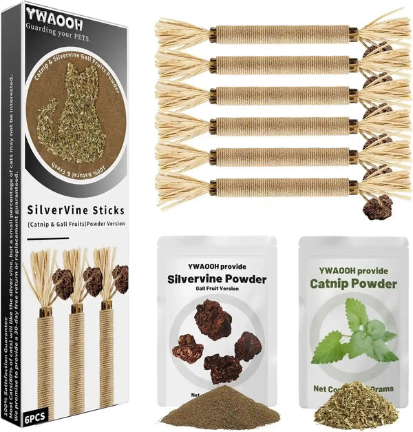 3 Pack Silvervine Sticks Cat Toys, 100% Natural Kitten Teething Chew Toys, Catnip Toys for Kittens & Cats, Cat Approved Gift, Protects Furniture8