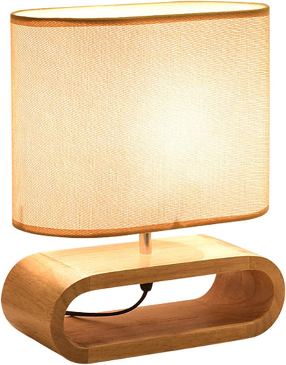 Table Lamp,Bedside End Table Lamp Traditional Nightstand Desk Lamp Geometric Lamp with Shade for Living Bedroom Office (Modern,Style 1)1