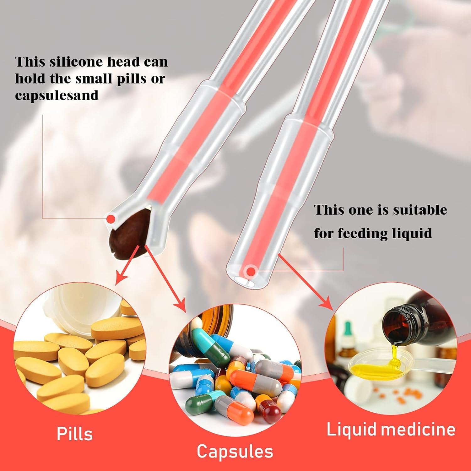 2-pcs-pet-pill-plunger-popper-for-small-cats-dogs-red