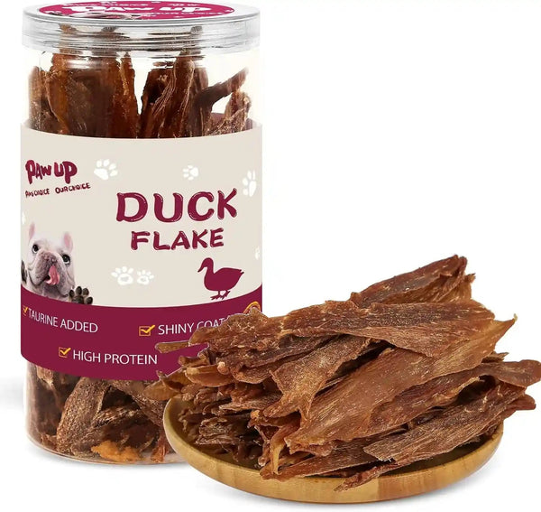 PAWUP Chicken Jerky Strips Dog Treats, Low Fat High Protein, Natural Chicken Dog Jerky, Training Treats for Small & Medium Dogs, 12.5 Oz12