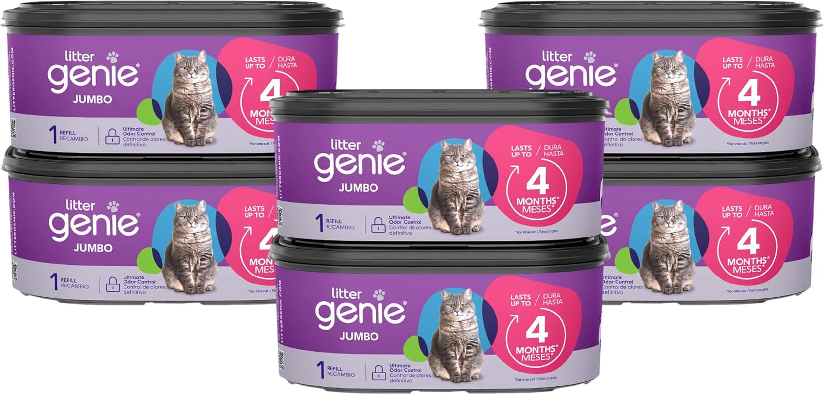 litter-genie-refill-bags-jumbo-2-pack-56-total-ft-up-to-8-months-of-supply-in-2-cartridges-ultimate-odor-control-cat-litter-bags