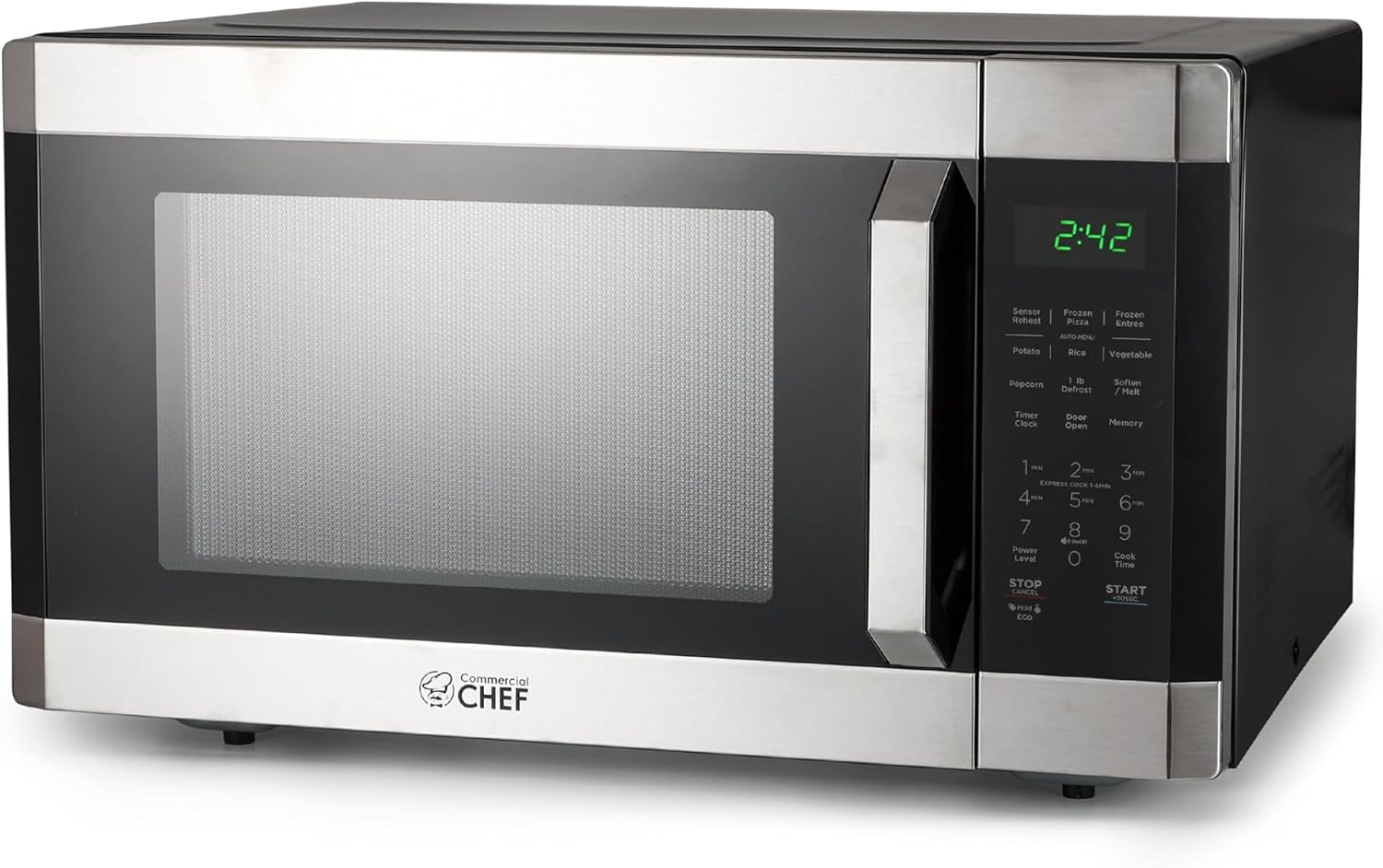 1-6-cu-ft-countertop-microwave-oven-chm16ms6-stainless-touch-controls-with-digital-led-display-1100w-13-6-turntable-plate-push-button-door-10-power-levels