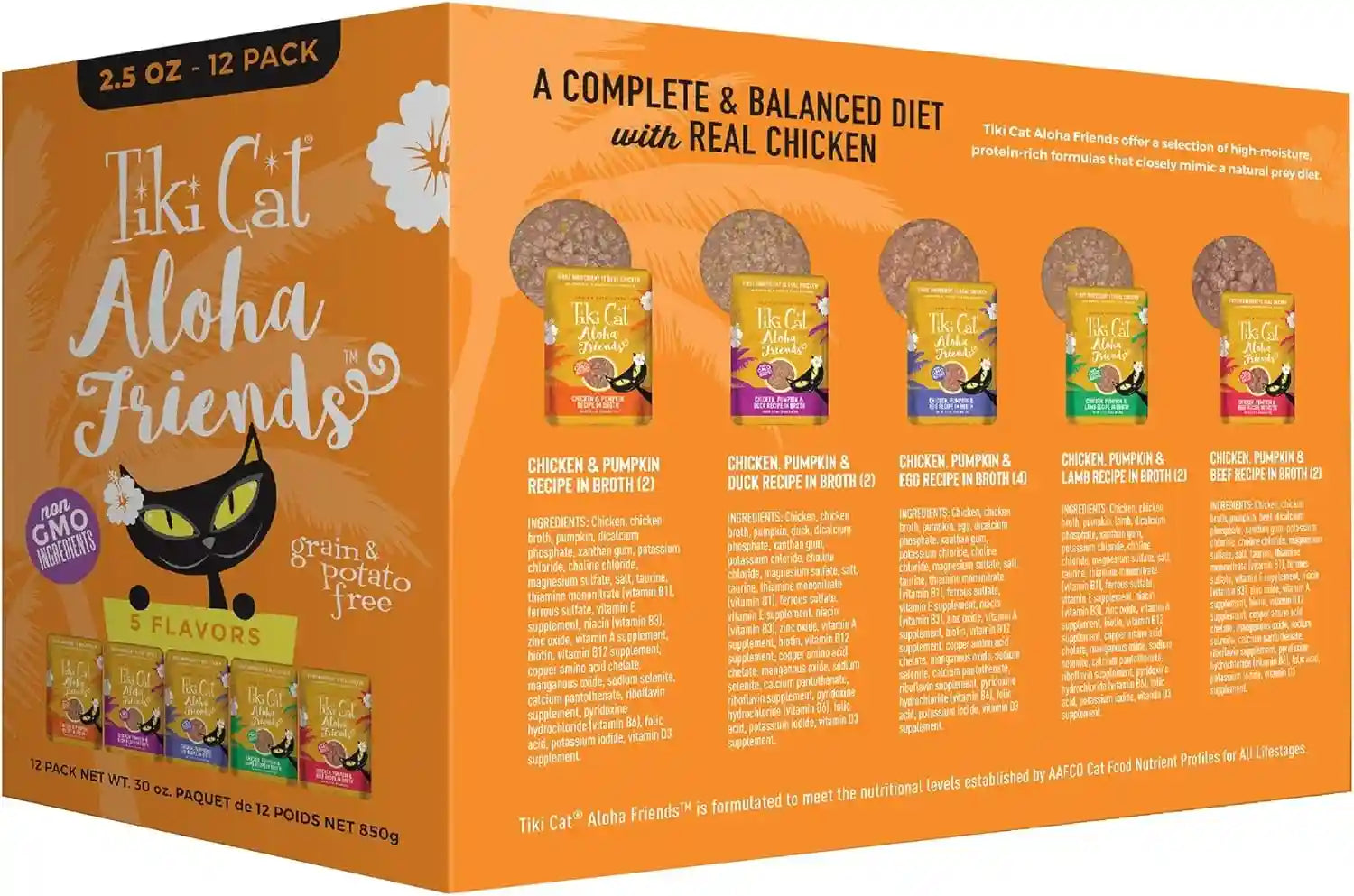 tiki-cat-aloha-friends-variety-pack-meaty-flavors-mixed-with-pumpkin-wet-high-protein-high-moisture-cat-food-for-all-life-stages-2-5-oz-pouch-pack-of-12