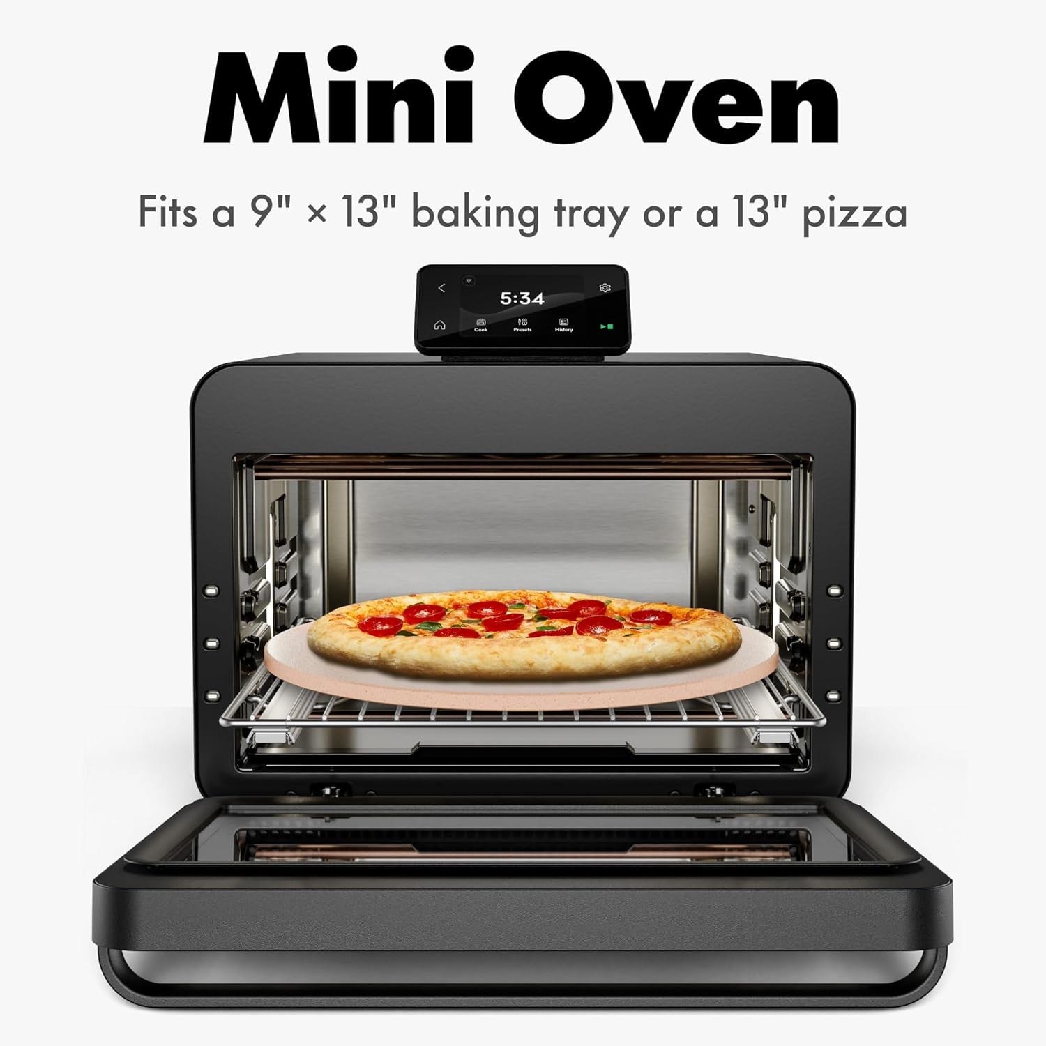 chef-iq-minioven-smart-toaster-oven-air-fryer-combo-11-in-1-countertop-convection-oven-bake-broil-air-fry-broil-dehydrate-1750w-25-qt-capacity-fast-cooking-with-touchscreen-controls-black